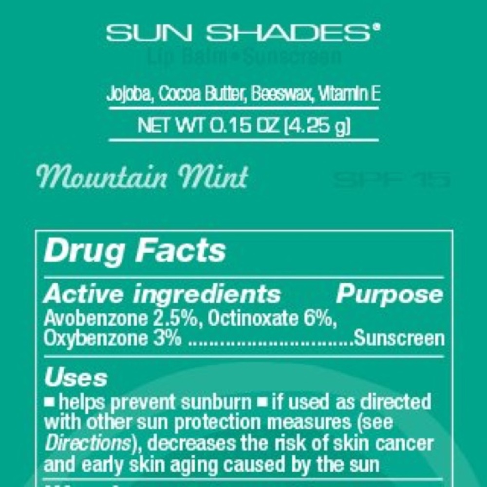 5pk Sun Shades Lip Balm (*Your Choice* pick your 5 favorite flavors) - Picture 6 of 8